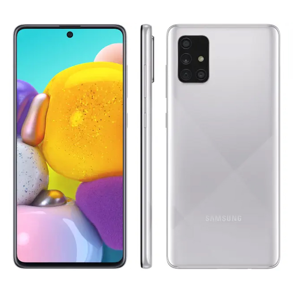 Samsung Galaxy A71 128GB 6GB Android Cinza Desbloqueado